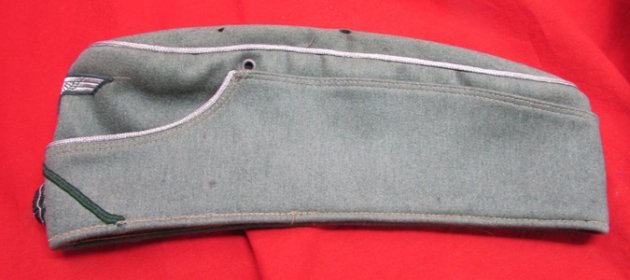 German WWII Heer Officers M1938 Overseas Cap, Administration — image 6
