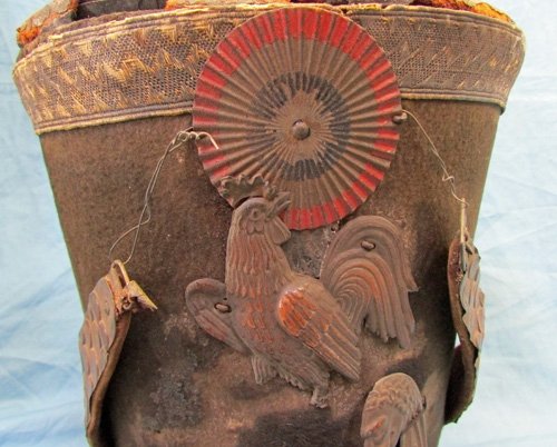  French Circa 1835 Officer Garde Nationale Shako, Restoration Project — image 3