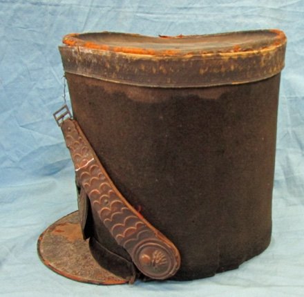  French Circa 1835 Officer Garde Nationale Shako, Restoration Project — image 4