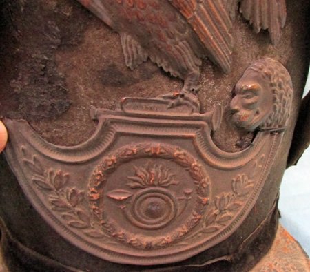  French Circa 1835 Officer Garde Nationale Shako, Restoration Project — image 5