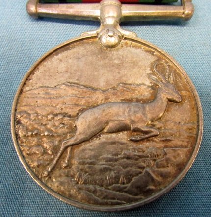  South Africa WWII, Africa Service Medal, Named — image 3