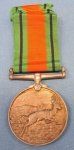 South Africa WWII, Africa Service Medal, Named