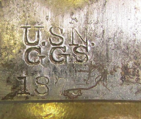 US Post Civil War, Ames Navy Bayonet & Scabbard 1870 — image 3