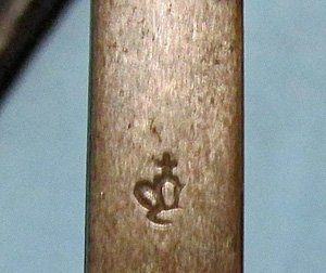  Danish M1867 Rolling Block Rifle Bayonet, German Mfg — image 4