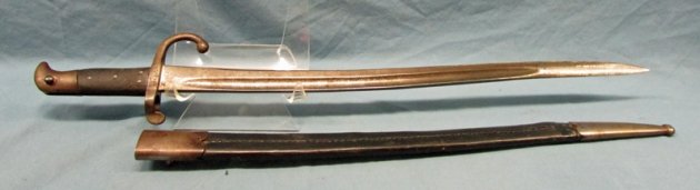  Danish M1867 Rolling Block Rifle Bayonet, German Mfg — image 7