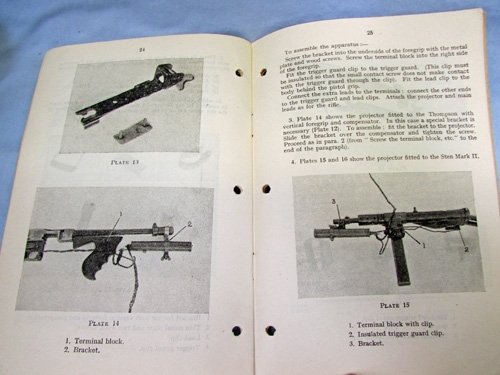  British WWII Thompson & Sten SMG Pamphlet No.21, The Machine Carbine 1944 — image 3