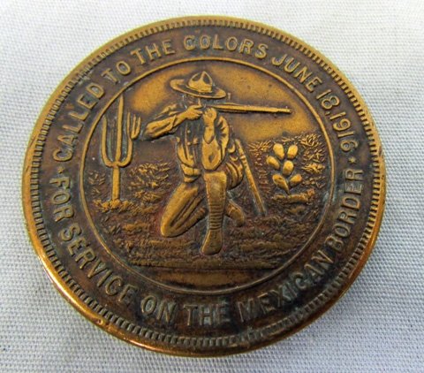  US Pre WWI,  Mexican Border War Service Souvenir Coin Lot, Of the Era — image 3