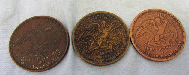  US Pre WWI,  Mexican Border War Service Souvenir Coin Lot, Of the Era — image 5