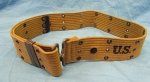 US WWII M1936 Pistol Belt, RM Co 1942