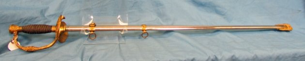  US Post Civil War, M1860 Staff Officers Sword, Deluxe Grade, M.C.Lilly Retailer — image 2