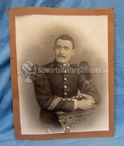  French WWI Large Format, Soldiers Portrait, 63rd Regiment — image 2