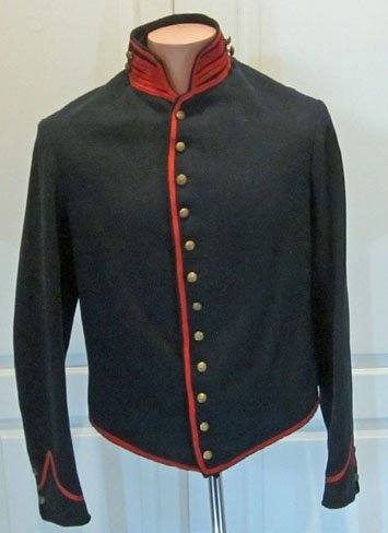 US Civil War M1854 Mounted Artillery Enlisted Shell, Size 4 Jacket — image 2