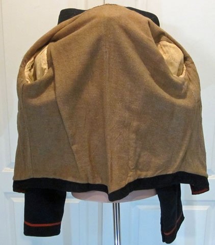 US Civil War M1854 Mounted Artillery Enlisted Shell, Size 4 Jacket — image 7