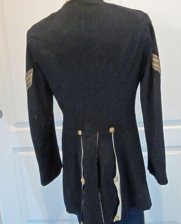 US Indian War Era, Army Infantry 1885 Pattern Dress Coat & Trousers — image 7