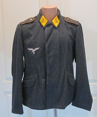 German WWII Luftwaffe Issue Enlisted Fliegerbluse — image 2