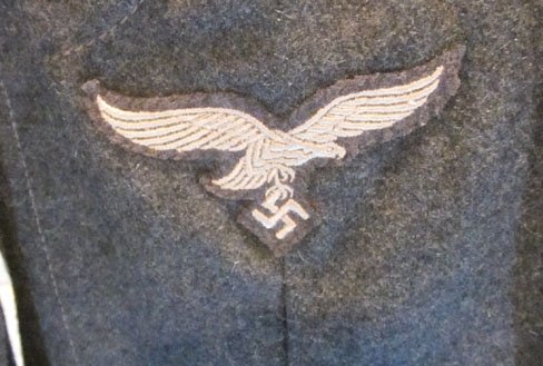German WWII Luftwaffe Issue Enlisted Fliegerbluse — image 6
