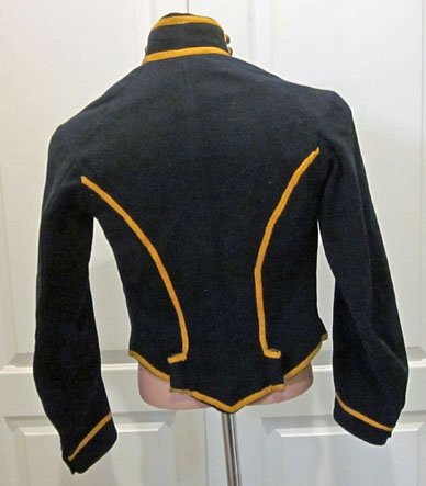US Civil War, 1855 Pattern Cavalry Enlisted Shell Jacket, Size 1 — image 3