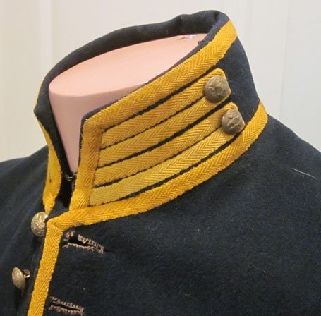 US Civil War, 1855 Pattern Cavalry Enlisted Shell Jacket, Size 1 — image 4