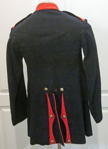 US Indian War Era Army 1885 Pattern Foot Artillery Enlisted Dress Coat — image 3