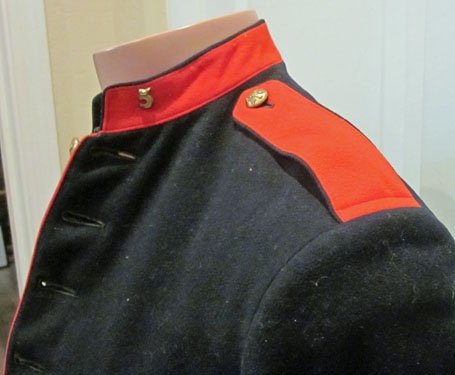 US Indian War Era Army 1885 Pattern Foot Artillery Enlisted Dress Coat — image 6