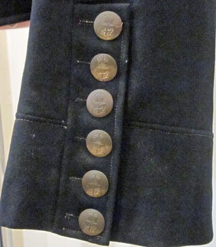 German Imperial Era Navy Enlisted Dress Coat, Named, 1881 Issue — image 4