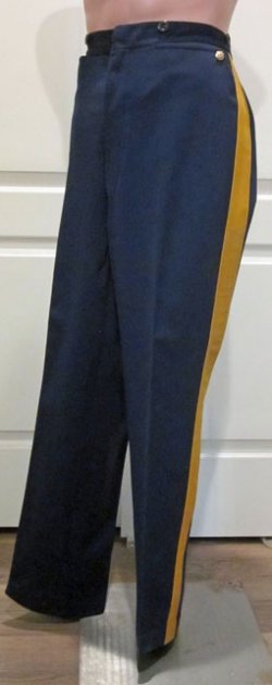 US Pre WWI Army Cavalry Officer Dress Trousers, Named, Dated 1907 — image 3