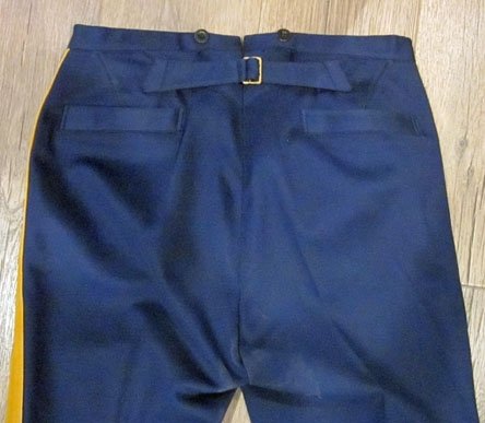 US Pre WWI Army Cavalry Officer Dress Trousers, Named, Dated 1907 — image 5
