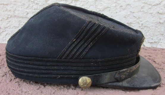 US Indian War Era, Army M1872 Pattern Cavalry Colonel Forage Cap — image 4