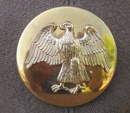 US WWII Women's Army Corps Enlisted Winter Service Hat, Early Eagle — image 4