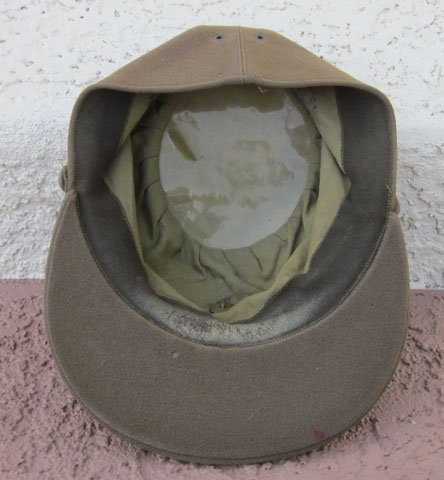 US WWII Women's Army Corps Enlisted Winter Service Hat, Early Eagle — image 7