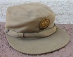 US WWII Women's Army Corps Enlisted Summer Service Hat, Early …