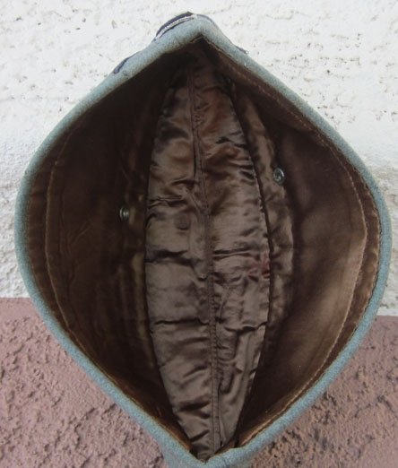 German WWII Heer Medical Officer Overseas Hat — image 6