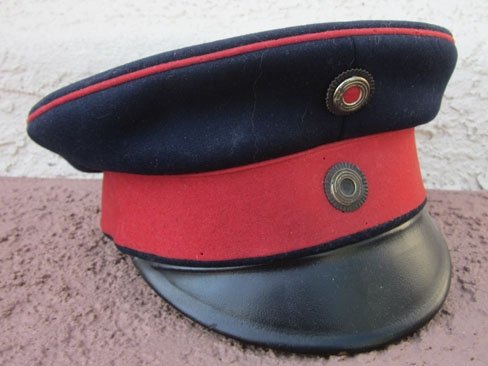 German Imperial Era, Infantry Officer's Visor Hat, Kingdom of Prussia, Freiherr Cypher — image 2