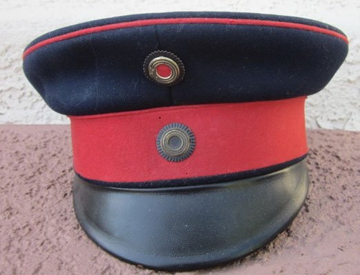 German Imperial Era, Infantry Officer's Visor Hat, Kingdom of Prussia, Freiherr Cypher — image 3