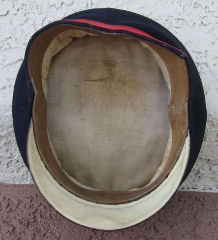German Imperial Era, Infantry Officer's Visor Hat, Kingdom of Prussia, Freiherr Cypher — image 4