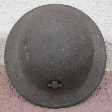 US WWI M1917 Steel Helmet, Complete, 33rd Infantry Division — image 5