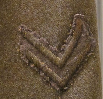 US WWI Army Enlisted Coat, 33rd Division Bullion SSI — image 7