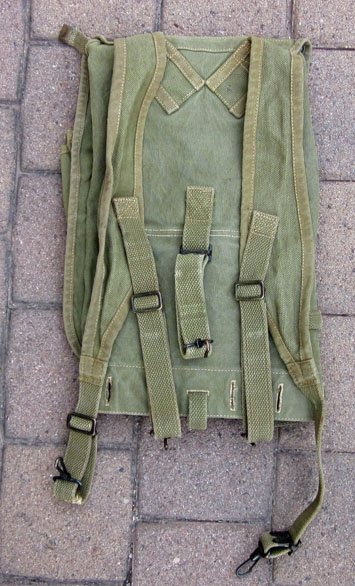 US Pre WWI 1910 Pattern Haversack, Lace-On Meatcan Pouch — image 5