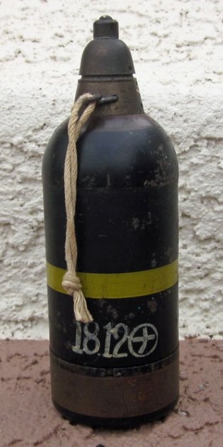 Japanese WWII Type 89 Knee Mortar Projectile, DEWAT — image 2