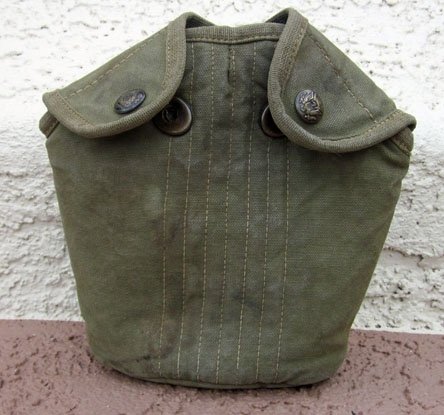 US Pre WWI Eagle Snap Canteen Cover — image 2