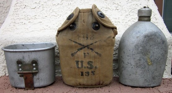 US WWI, Canteen, Cup & Cover, 363rd Infantry Rgt, 91st Division — image 5