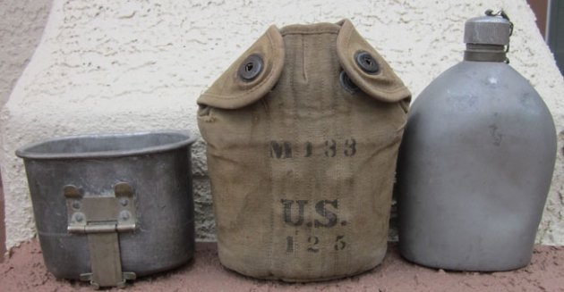 US WWI Canteen, Cup & Cover M133, 1917 — image 5