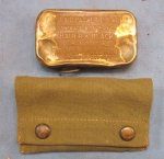 US WWI Carlisle Bandage & Pouch, R.I.A.1917