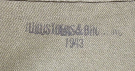 US WWII Musette Bag, Rubberized, 1943 — image 4