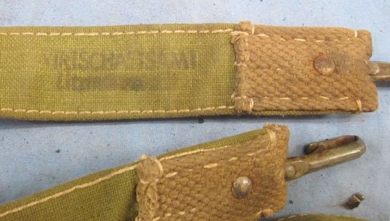 German WWII Heer/Waffen-SS Breadbag Strap — image 3
