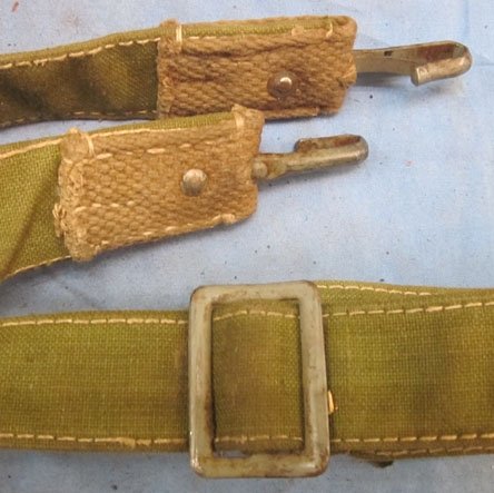 German WWII Heer/Waffen-SS Breadbag Strap — image 4