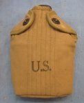 US WWII GI Canteen, Cup & Cover, 1942