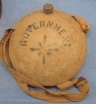 US WWI Era, BOYCO Canteen, Government Marked Cover