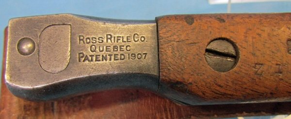  Canadian WWI 1st Model Ross Rifle Bayonet, & Scabbard — image 2