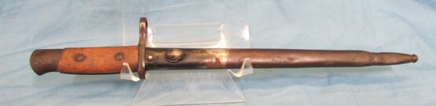  Belgium M1924 Short Bayonet, Matching, Veteran Estate — image 2